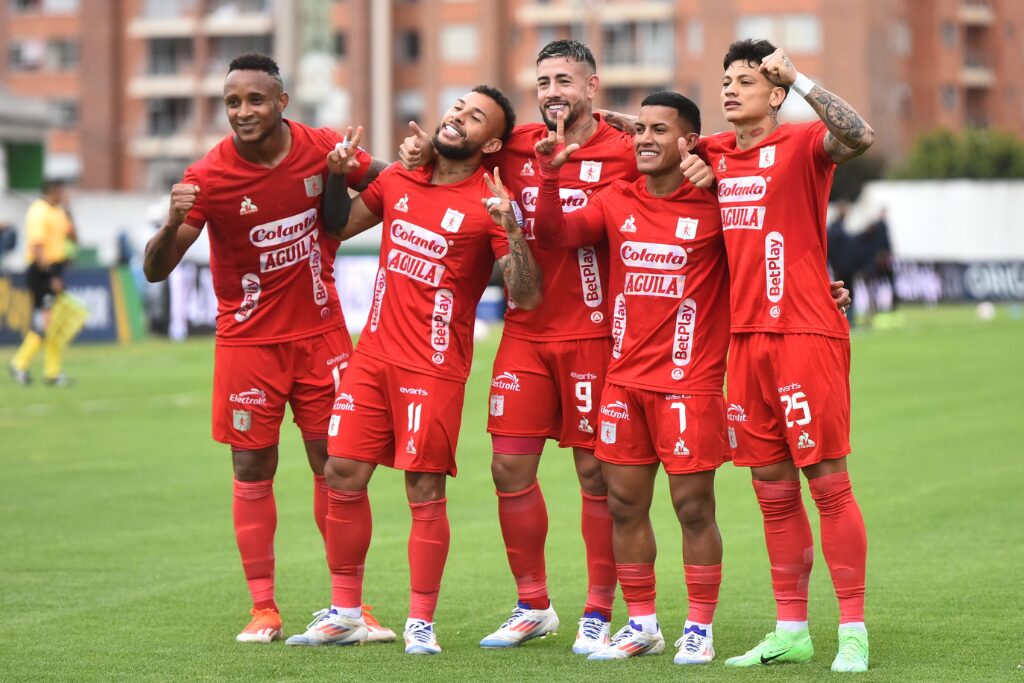 Jogadores do América de Cali