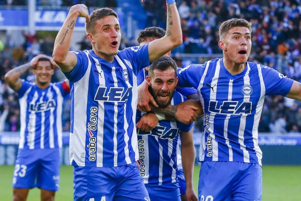 Jogadores do Alavés