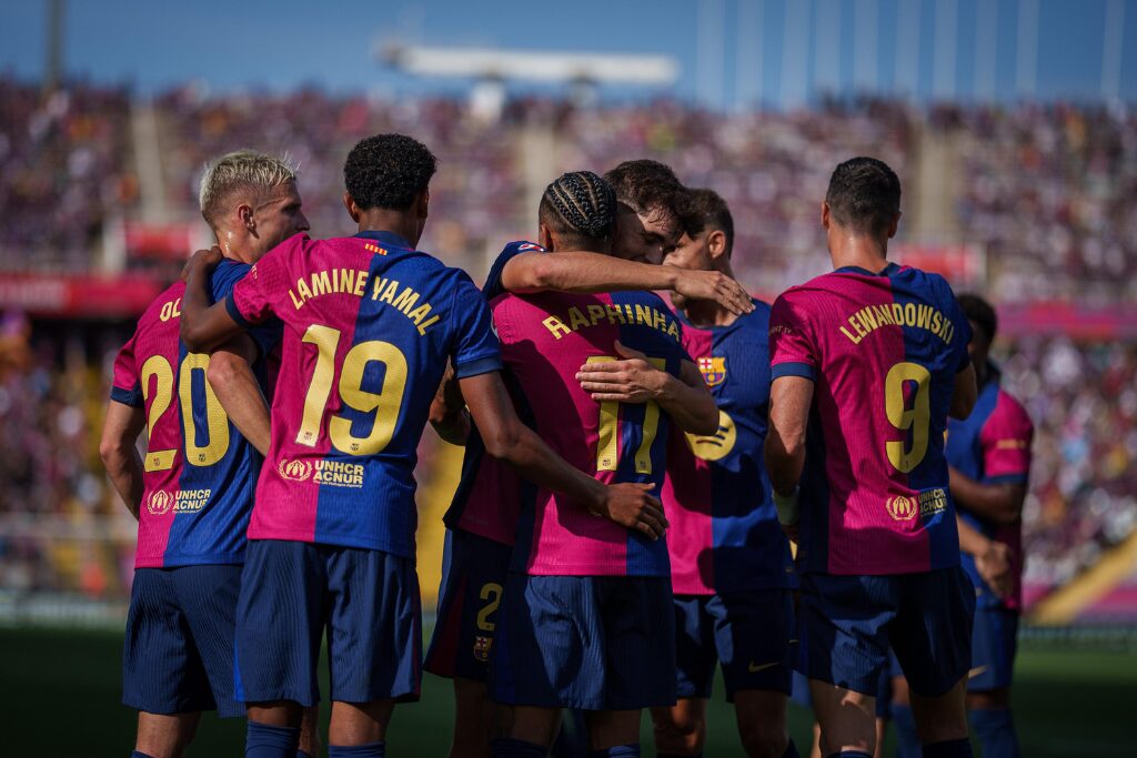 Jogadores do Barcelona - La Liga 2025/26