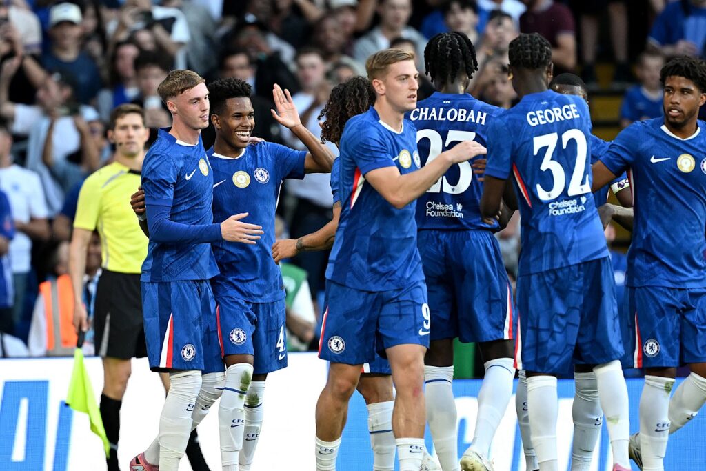 Jogadores do Chelsea