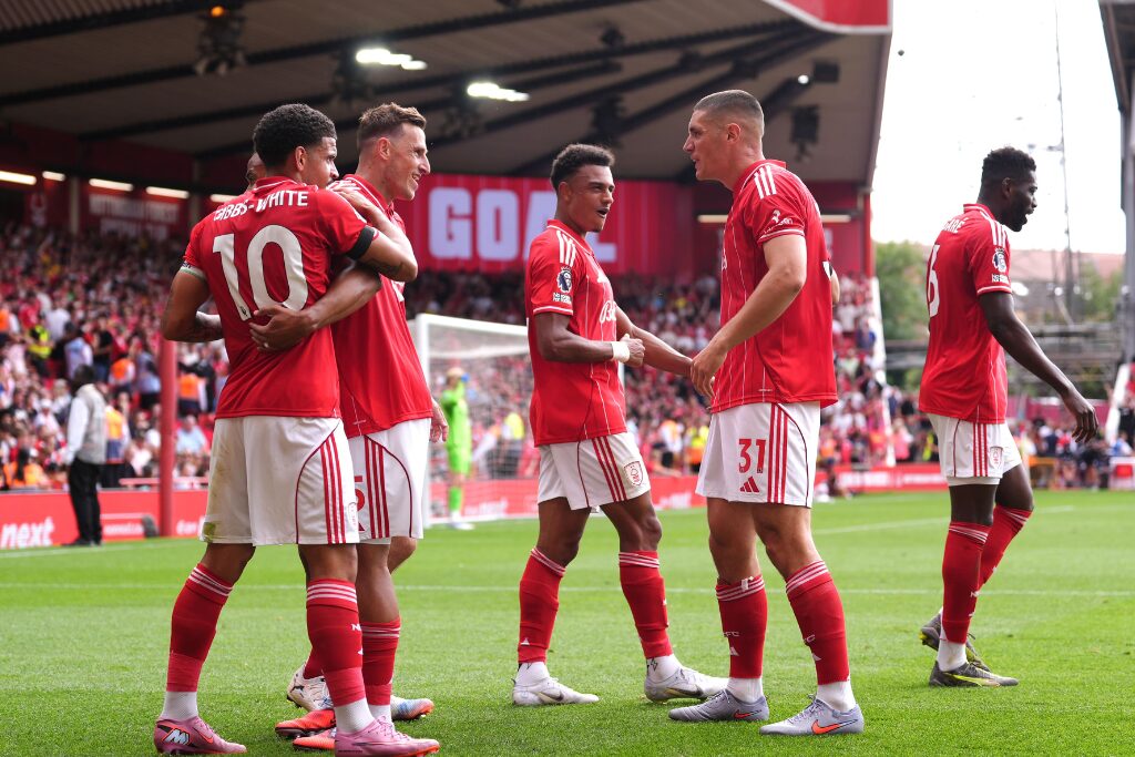 Jogadores do Nottingham Forest