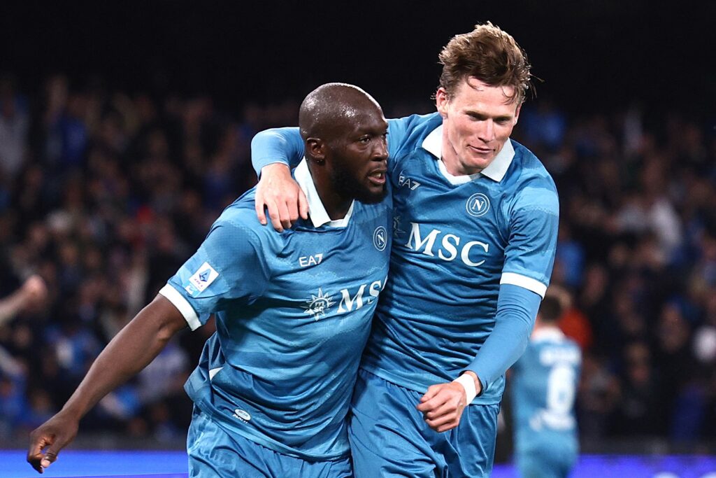 Lukaku e McTominay pelo Napoli - Serie A 2025/26
