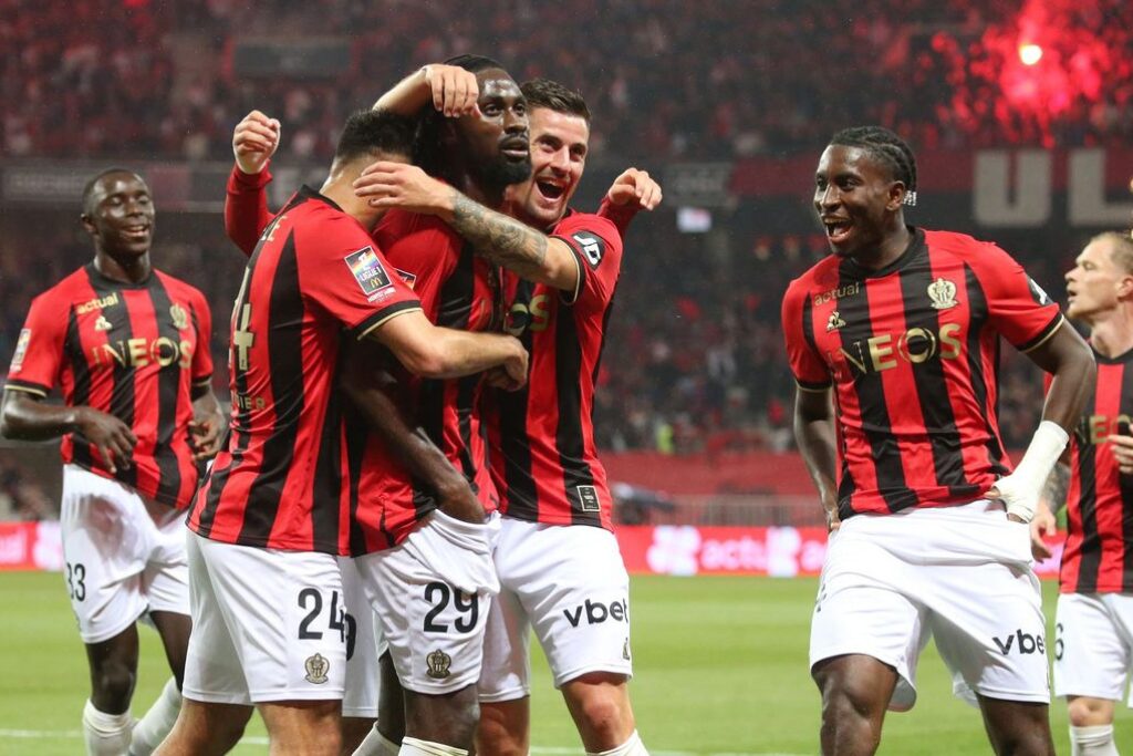 Jogadores do Nice
