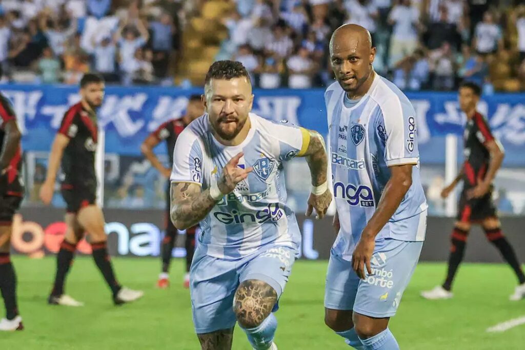 Jogadores do Paysandu