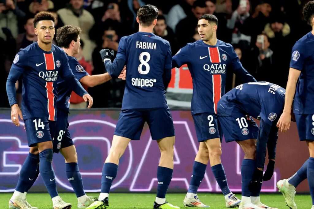 Jogadores do PSG - Ligue 1 2025/26