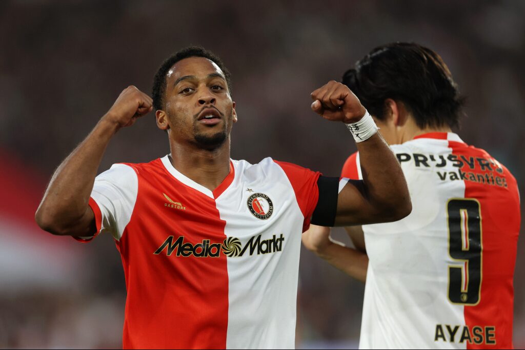 Jogadores do Feyenoord em ação