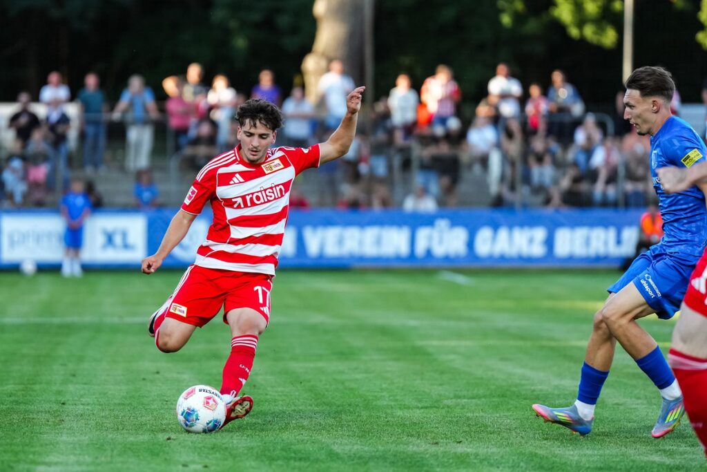 Jogadores do Union Berlin em ação